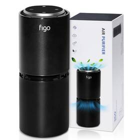 Figo 037936326119 8th Gen Ionic Air Purifier Filter-free Compact Cleaner For Home And Car Q
