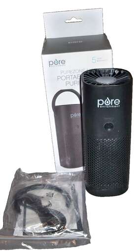 Filter 817387023986 Pure Enrichment Purezone Mini Portable Air Purifier Black True Hepa