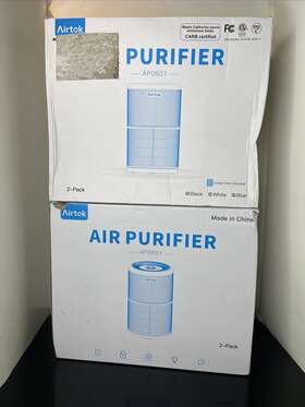 Ap0601 Filter Read Air Purifier 4 Pack Airtok With H13 True Hepa Removes 99.9%