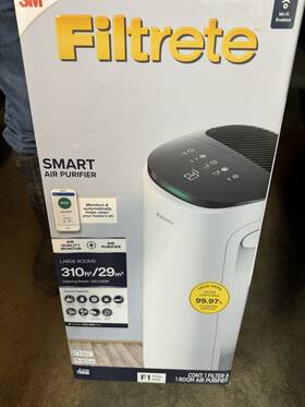 2415646 Filtrete New/open Box Smart Air Purifier For Large Rooms 310 Ft2 #2415646 Wifi