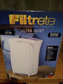 Filtrete 3m Ultra Quiet Air Purifier Cleans Rooms 11footx10foot New In Box