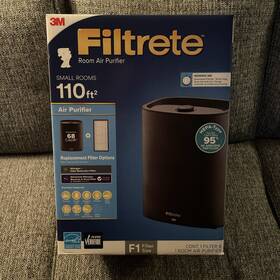 Filtrete 638060859148 By 3m Air Purifier With Hepa Filter Small Room Unit 110 Ft2 New In Box