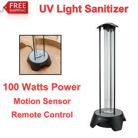Fh-fh7062 Firsthealth Uv-c Full Room Sanitizer Lamp With Motion Sensor Remote Control Auto Shut Off