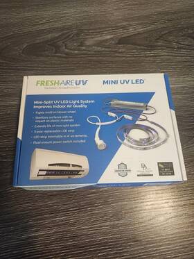 Fresh-aire Uv 850002157956 Tuv-mini-led-sw Mini Split Light System New