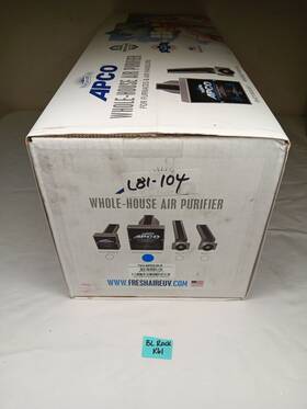 Fresh-aire Uv 895170001380 Apco In-duct Air Purifier 110-277v Tuv-apco-di-p
