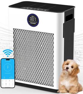 Freshdew 850059175491 Air Purifier Purifiers For Home Up To 2300ft With Smart Wifi Quality