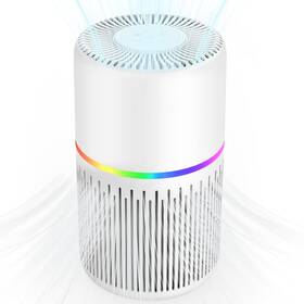1300 Freshdew 850059175767 Air Purifiers For Home Bedroom Large Room Up To Ft H13 True He