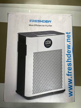 Usap304 Freshdew Air Purifier For Home Up To 2300ft With H14 True Hepa Smart Wifi Contr