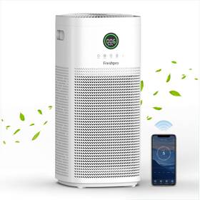 Kf-p31 Freshpro Hepa Air Purifiers For Home Large Room Covers Up To 3065 Ft Uvc Light H