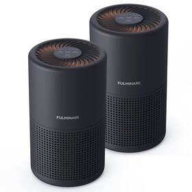 Fulminare 768443019910 Air Purifiers For Bedroom H13 True Hepa Filter Quiet Cleaner With Nig