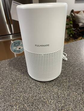 Pu-po5 Fulminare Air-purifier 3 Fan Speeds Night Light Function True Hepa And Activated