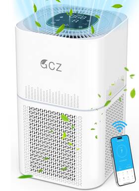 1850 Gcz 445033073059 Air Purifiers For Allergies And Asthma Sq. Ft Smart Wifi Purifier