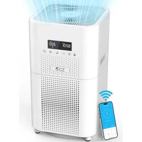 Gcz 850047239464 Air Purifier For Large Rooms 2500 Sq. Ft Smart Wifi Cleaner H13 True