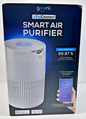 Geeni 194383062714 Petconnect Smart Air Purifier-sealed