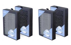 Lv-h128-rf Genuine Levoit Desktop True Hepa Air Purifier Filters 810043373487 4-pack 14z