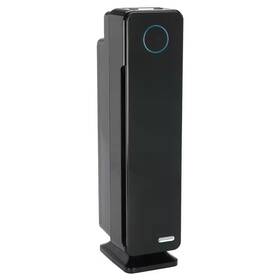 Germguardian 445032069046 870 Sq. Ft. Hepa 3-speed Tower Air Purifier 28 Inch In Black For Home Uv-c Wild