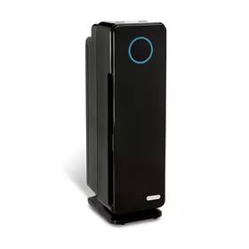 Germguardian 744110608922 Elite 743 Sq. Ft. Hepa Filter Tower Air Purifier 22 Inch In Black For Home With P