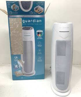 Ac4880w Germguardian 743 Sq. Ft. Hepa Pure Tower Air Purifier In White
