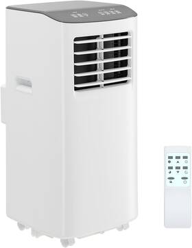 Dss5kgevrijajf4vu-mb5au2ai Glowsol 8000 Btu Portable Air Conditioner Dehumidifier Drainage-free Gray
