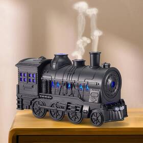 Yh001 Gluemii Humidifiers For Bedroom Cool Quiet Steam Train Looking Mist Air Black