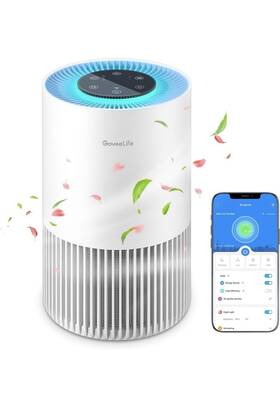 Goveelife 313112516513 Smart Air Purifiers For Bedroom Hepa Portable Filter With Wifi Quiet