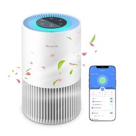 Goveelife 810127732421 Smart Air Purifiers For Bedroom Hepa Portable Filter Cleaner With W