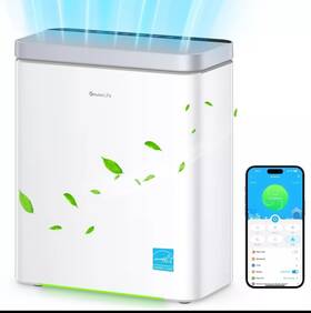 1046 Goveelife 810127732971 Smart Air Purifier For Large Home Rooms Covers Up To Ft Pm2