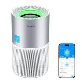 Goveelife 810127733022 Smart Air Purifier For Homes And Large Rooms With Detachable Pre-fi