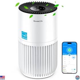 B0c3qqmmrj Goveelife Mini Hepa Air Purifier For Bedroom Smart Filter App Control Portable 3