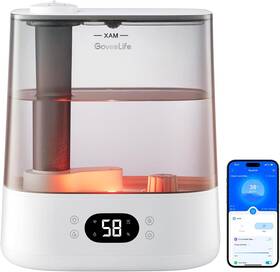 H7149 Goveelife Smart Humidifiers For Bedroom 6l Cool Mist Top Fill White