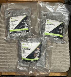 Green Breathe Eco 696231432378 3 Charcoal Bag Removes Odors And Allergens Prevents Mold Mildew
