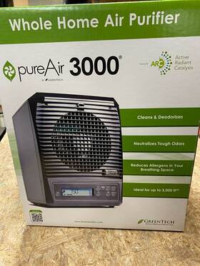 4545 Greentech Environmental Pureair 3000 Whole Home Advanced Air Purifier System