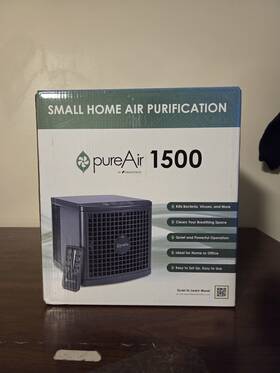 Pureair1500-us Greentech Pureair 1500 Activated Oxygen Air Purifier New In Box