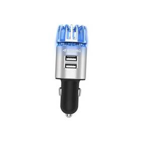 Wdk-003 Guangzhou Jingcheng Electronic Technology Co. Ltd Car Air Purifier Ionizer 12v Plug-in Freshener Gadgets With Silver