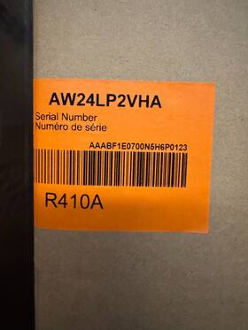 Aw24lp2vhb Haier Indoor Mini Split Head R410a 24k Btu Wall Mount. Brand New