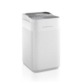 Hamilton Beach 744759559975 827 Sq. Ft. Air Purifier In White With Trueair Everlasting Reusable Filters