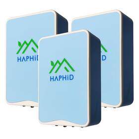 B04202408 Haphid Ionizer Air Purifier Plug In Ion Generator Upgraded W