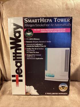 Hwc150m Healthway Smarthepa Tower Air Purifier For Medium Sized Rooms Nib