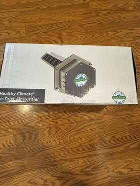 Hcwhap1 Healthy Climate In-duct Air Purifier New In Box