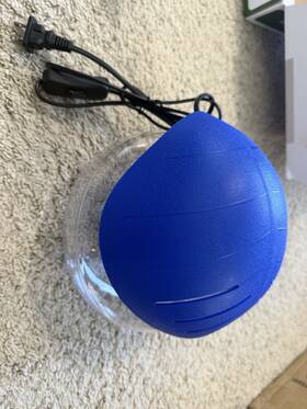 Kj-01 Heavenhues Air Revitalisor Water Purifier With Led Blue