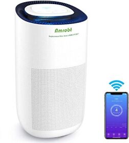 Hepa Air Purifier For Large Room Amrobt Home Filter H13 True 4