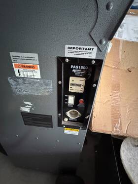 Pas1800 Hepa-aire Used Model Portable Air Scrubber - Optimal Cleaning