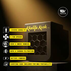 Higher Innovation Hbx-01kk Khalifa Kush Portable Air Purifier Kit
