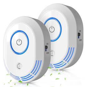 Hilmon 684646684864 Plug In Air Ionizers 60 Million Negative Ions Out Put 2 1 Ozone Odor Elim