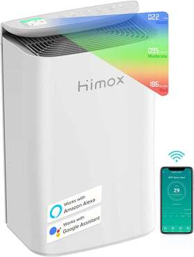 Himox-m11 Himox 2023new Hepa 14 Air Purifiers For Home Large Room Up To 1560 Sq Ft Smart