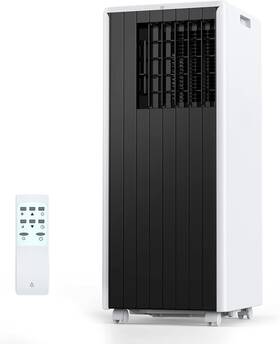 Jhs-a029a-05kr-d3 Hipicute 8000 Btus Portable Air Conditioner Efficient Cooling Quiet Ac To 350 Sqft Black