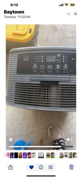 Dh70k10 Hisense 120 Obo- Dehumidifier Moisture Removal
