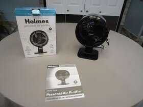 Hap120-u Holmes Personal Air Purifier With Heppa Filter And Usb Powerd C