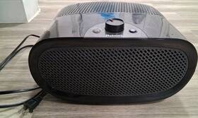 Hap92408f Holmes Small Room 3-speed Hepa Air Purifier With Quiet Operation Black