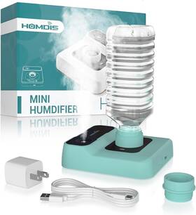 Hu200-grn Homdis Travel Humidifier Portable Small For Plants Bedroom Green